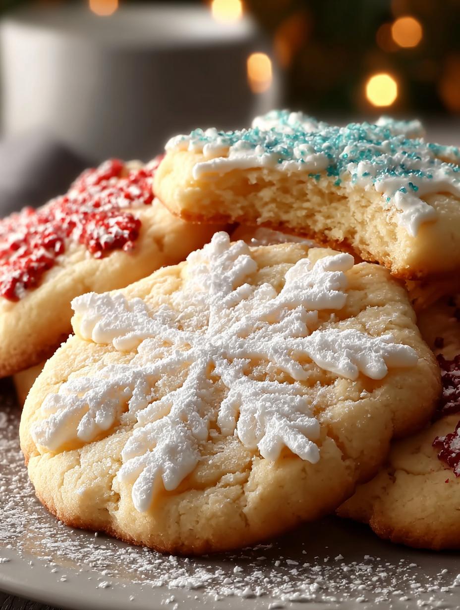 Buttery Soft Christmas Cookies that Melt in Your Mouth - Buttery Soft Christmas Cookies - main visual representation