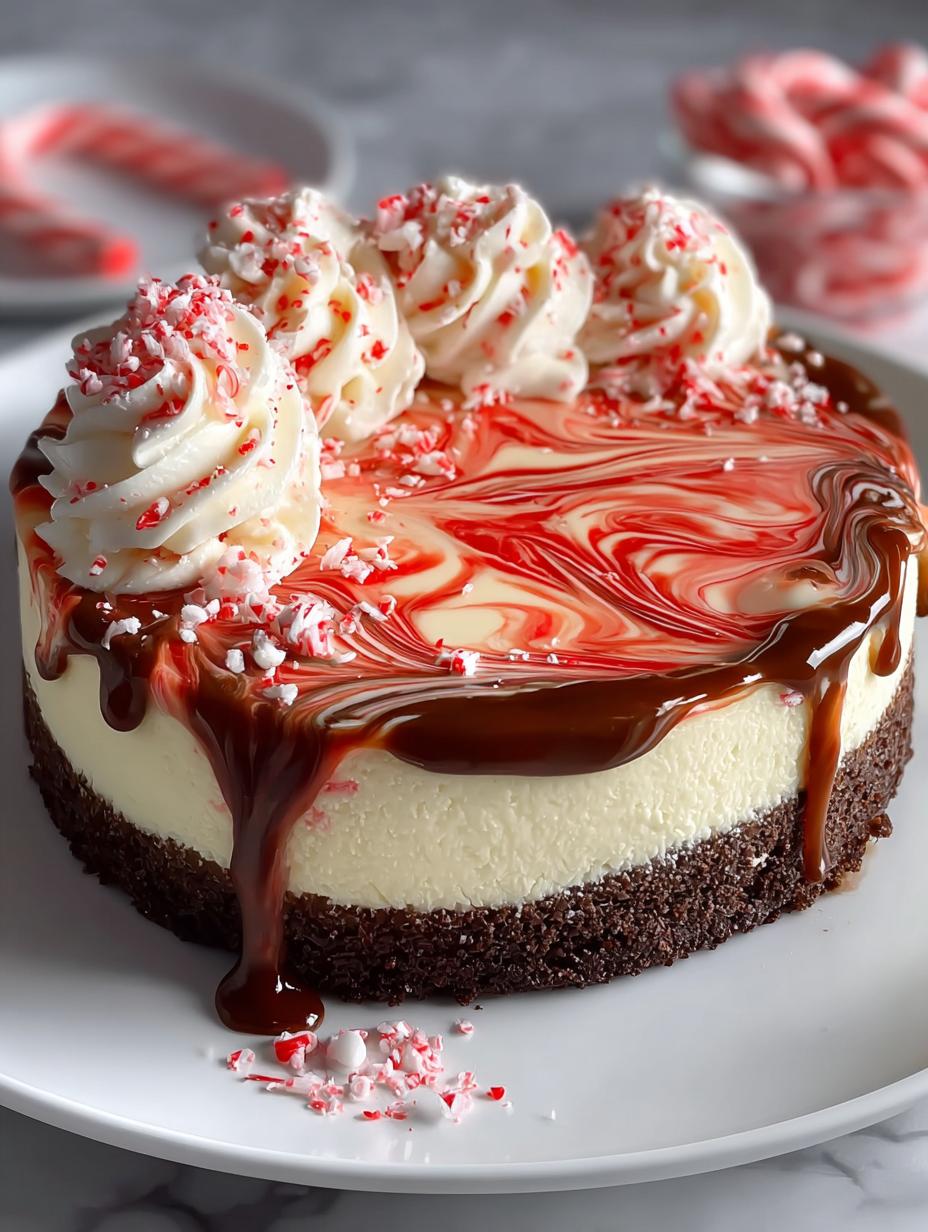 Candy Cane Cheesecake: 7 Festive Flavors to Savor - Candy Cane Cheesecake - main visual representation