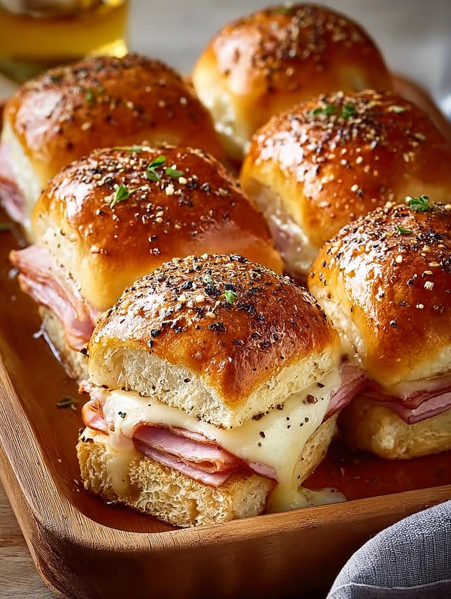Irresistible Caramelized Ham Swiss Buns Everyone Loves - Caramelized Ham Swiss Buns - additional detail