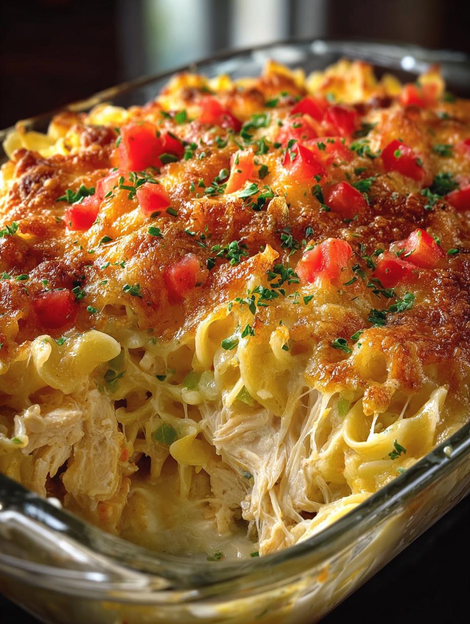 Chicken Cheddar Noodle Bake: 5 Comforting Family Favorites - Chicken Cheddar Noodle Bake - main visual representation