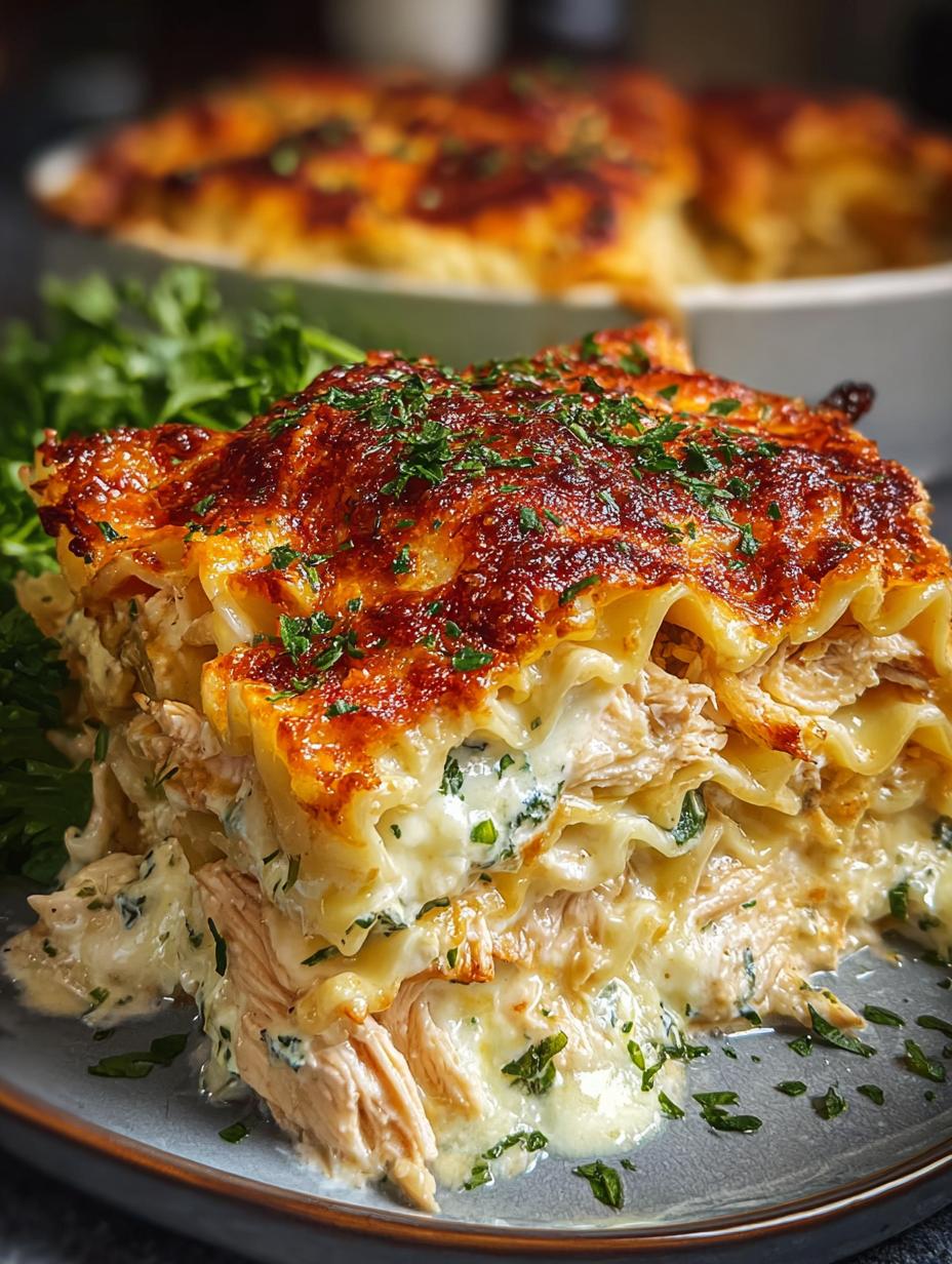 The Best Chicken Lasagna Bake Ever: Comfort Food Delight - Chicken Lasagna Bake Ever - additional detail