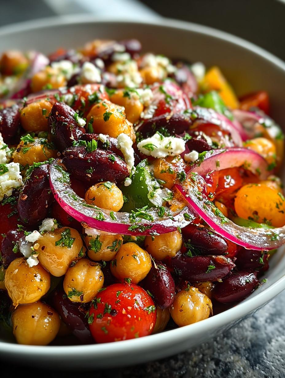 5 Reasons to Love Chickpeas Black Beans Salad - Chickpeas Black Beans Salad - additional detail