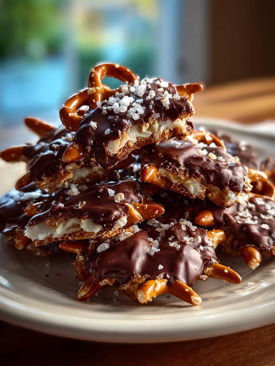 Chocolate Pretzel Crunch Clusters: 5 Irresistible Variations - Chocolate Pretzel Crunch Clusters - main visual representation