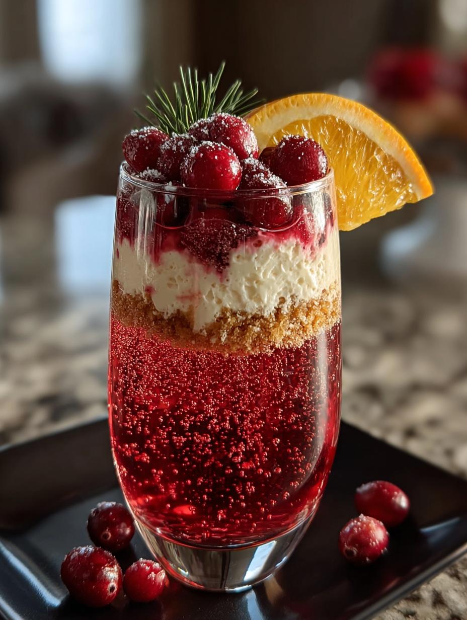 Christmas Cranberry Mimosa Ingredient