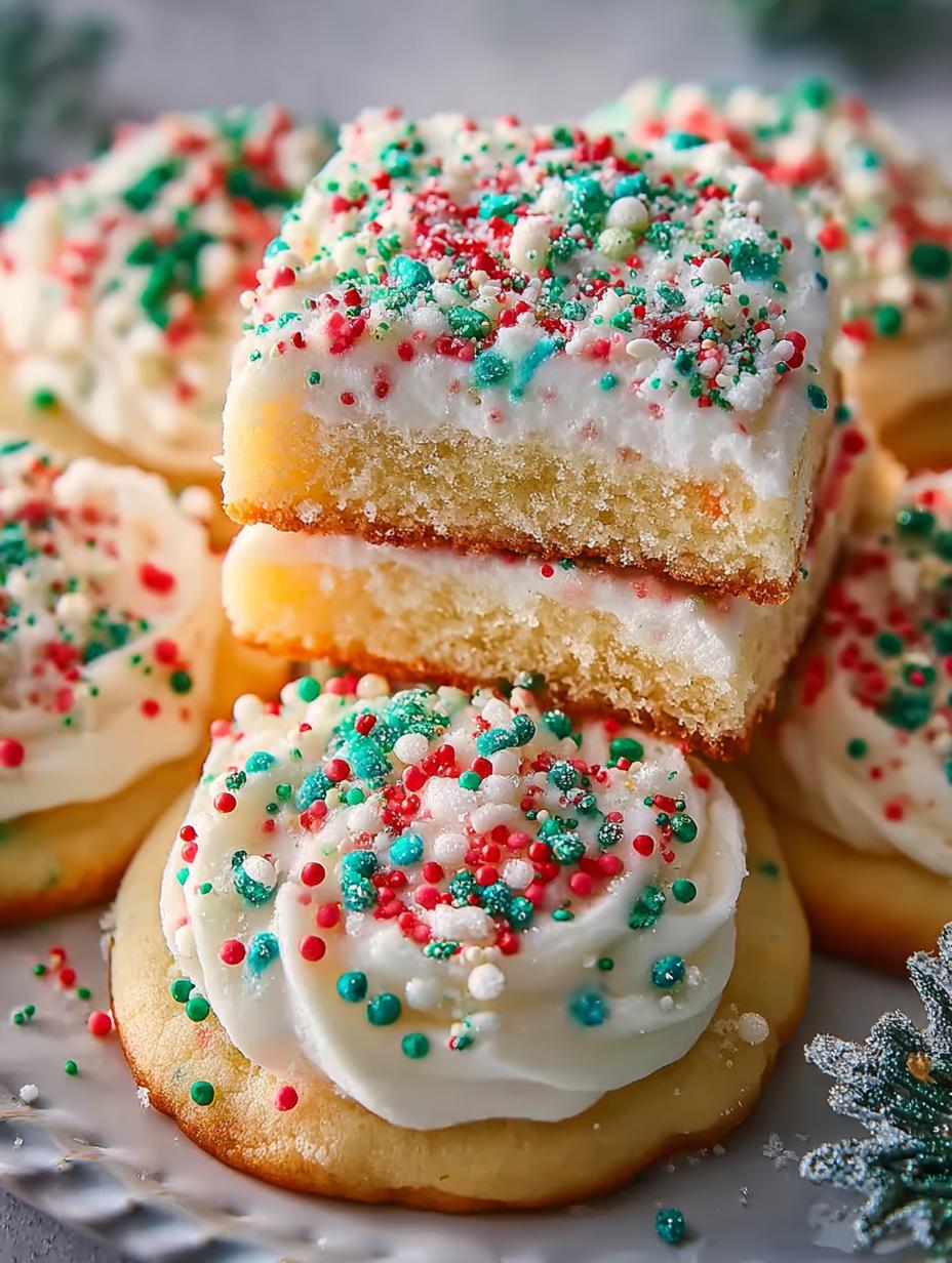 Christmas Funfetti Frosted Sugar Cookies That Delight - Christmas Funfetti Frosted Sugar - main visual representation