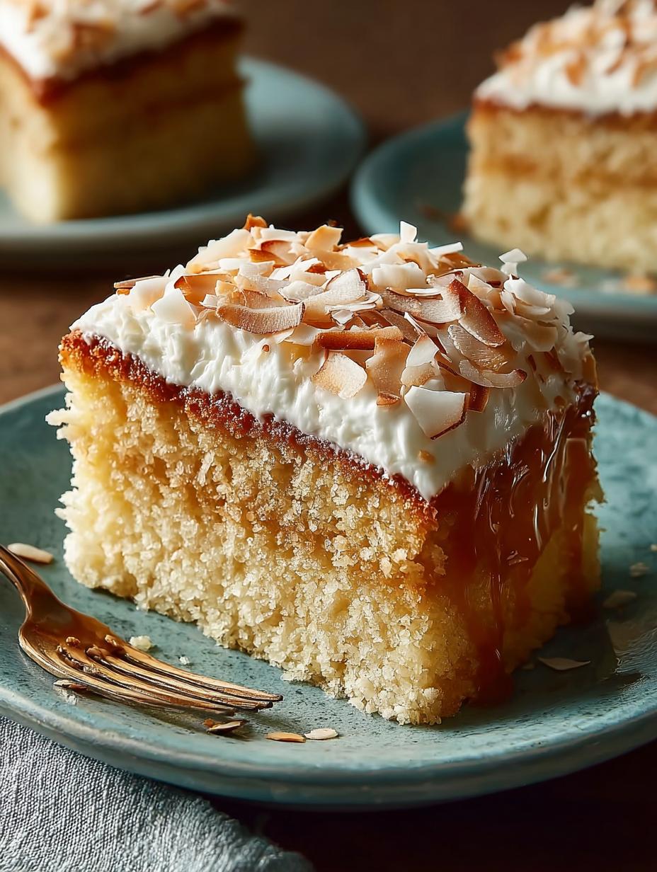 Coconut Cake with Dulce: 7 Irresistible Layers of Delight - Coconut Cake with Dulce - additional detail