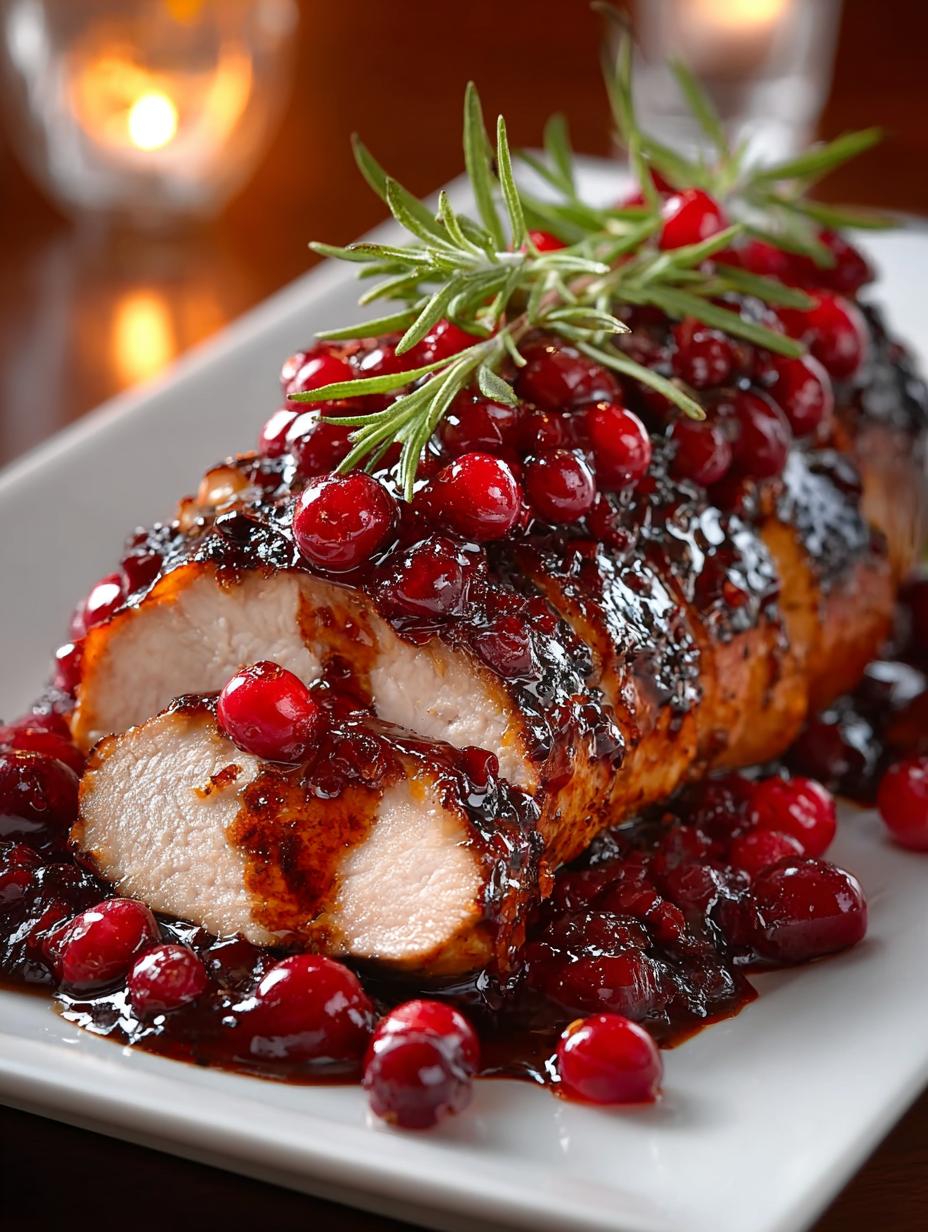 Cranberry Glazed Pork Tenderloin: 7 Simple Steps to Delight - Cranberry Glazed Pork Tenderloin - main visual representation