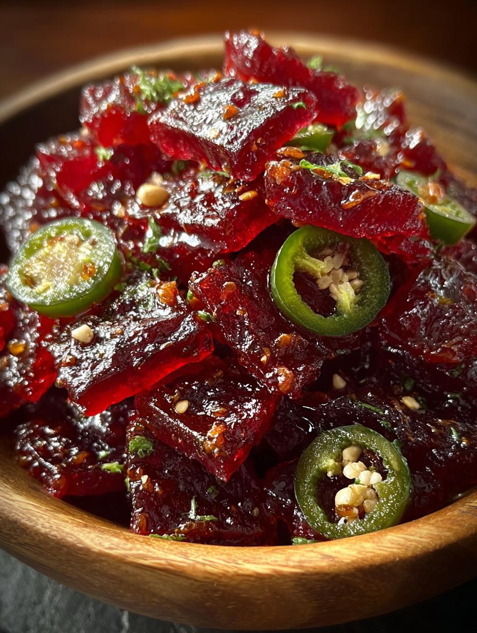 Cranberry Jalapeno Cowboy Candy: 5 Sweet & Spicy Delights - Cranberry Jalapeno Cowboy Candy - additional detail
