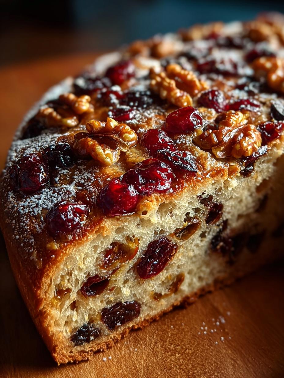 Cranberry Raisin Walnut Cinnamon Artisan Bread Recipe - Cranberry Raisin Walnut Cinnamon - main visual representation