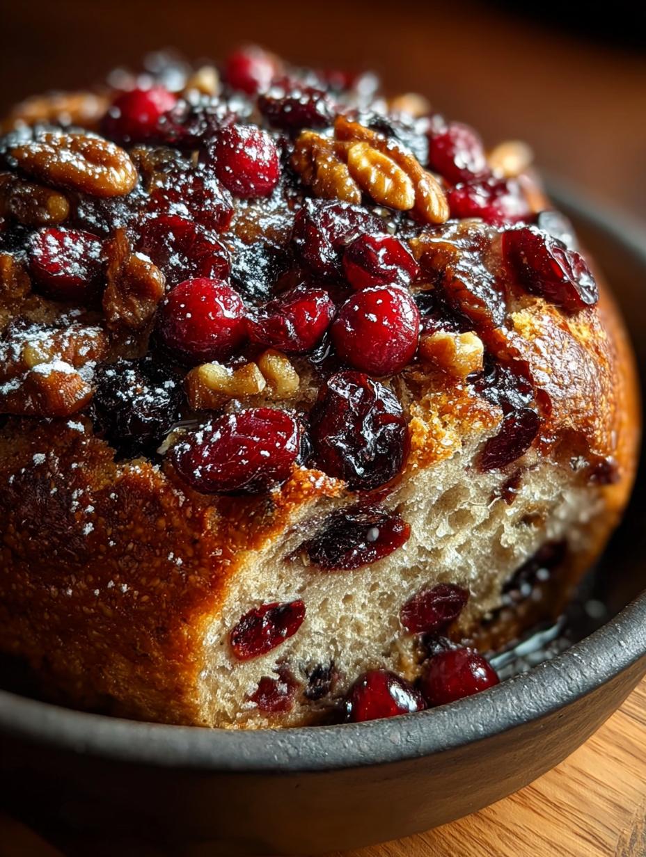 Cranberry Raisin Walnut Cinnamon