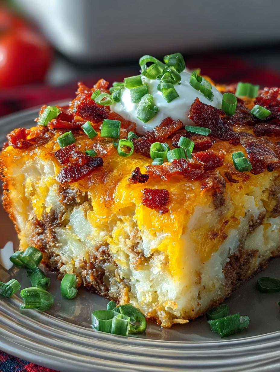 Delicious Crockpot Breakfast Casserole for Your Family - Crockpot Breakfast Casserole - main visual representation