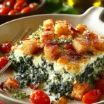 Crunchy Spinach Casserole