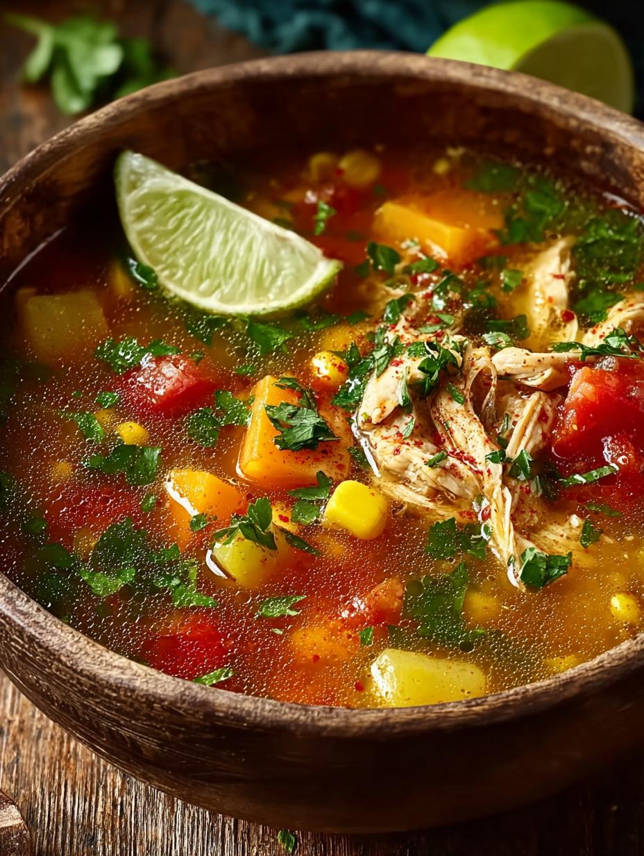 Cuban Style Chicken Soup