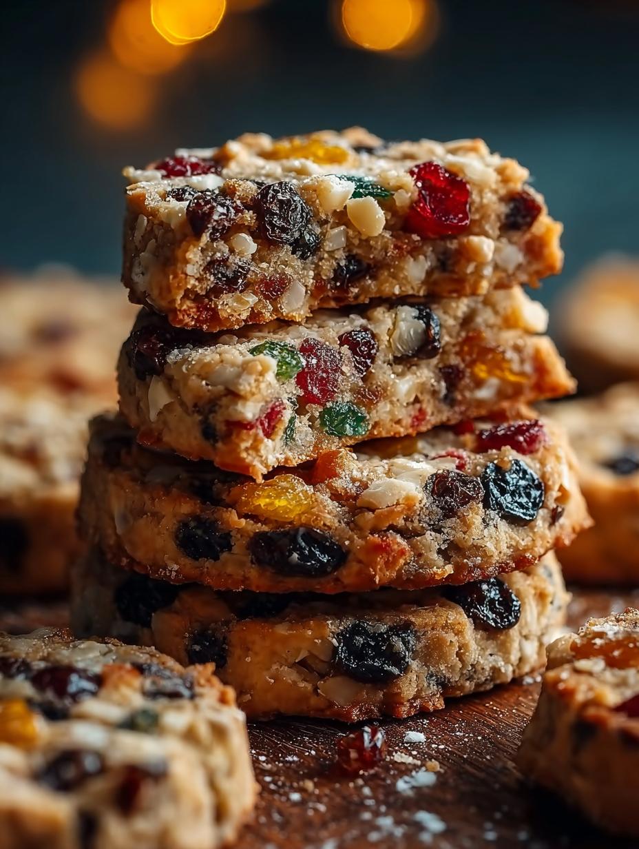 Dense Holiday Fruitcake Cookies: A Festive Delight - Dense Holiday Fruitcake Cookies - main visual representation