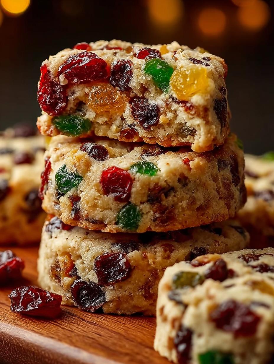 Dense Holiday Fruitcake Cookies: A Festive Delight - Dense Holiday Fruitcake Cookies - additional detail