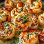 Garlic Butter Shrimp Skillet