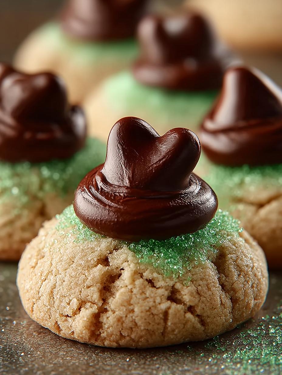 Delicious Grinch Cookies Hershey Kiss for the Holidays - Grinch Cookies Hershey Kiss - main visual representation