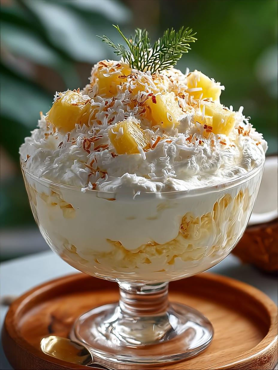 Hawaiian Pineapple Coconut Cream