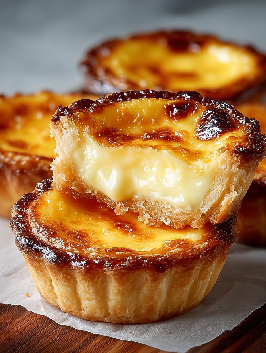 Irresistible Hokkaido Baked Cheese Tarts Recipe - Hokkaido Baked Cheese Tarts - additional detail