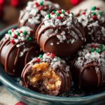 Holiday Chocolate Crunch Truffles