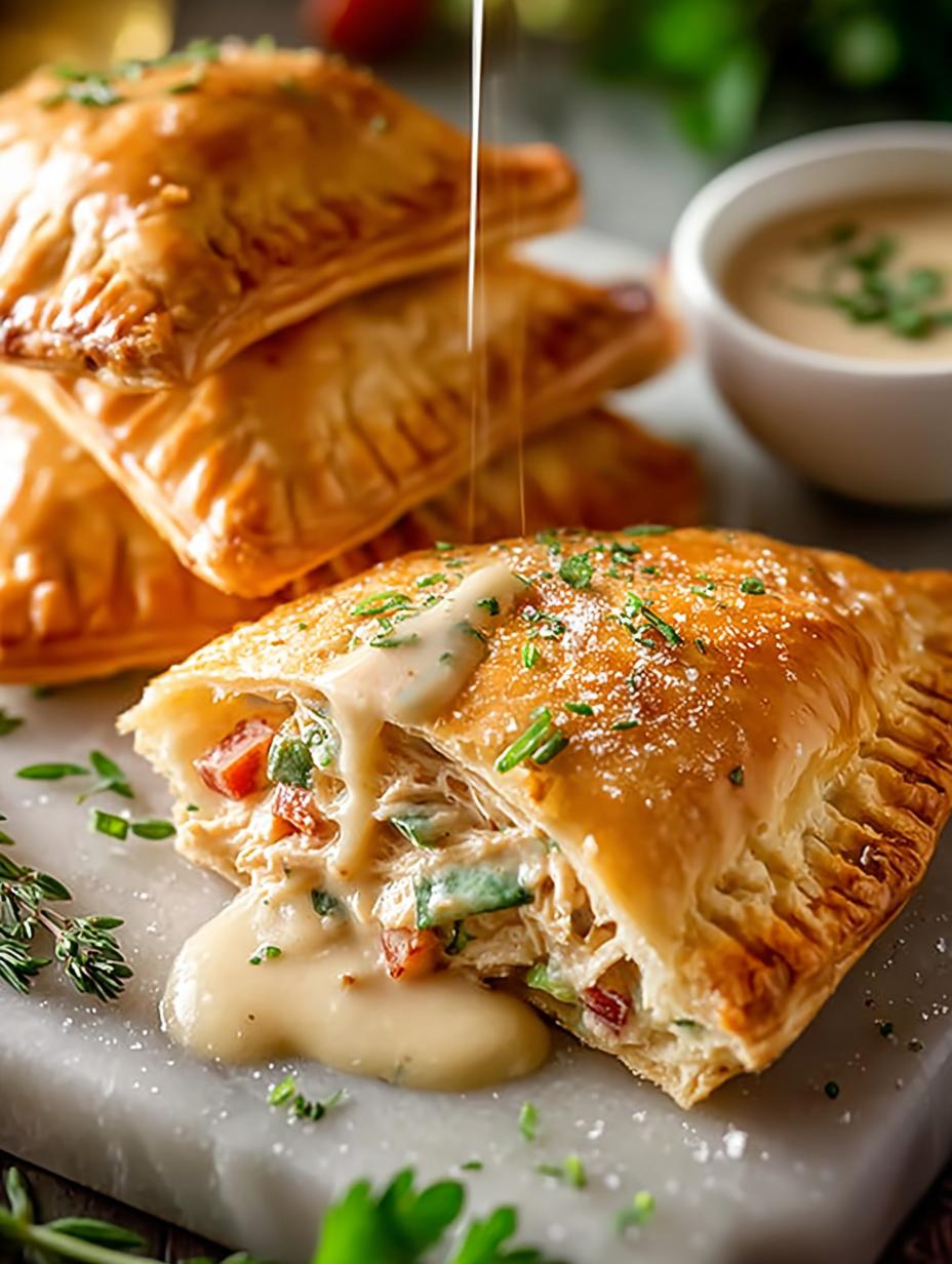 Delicious Leftover Turkey Hand Pies for Cozy Nights In - Leftover Turkey Hand Pies - additional detail