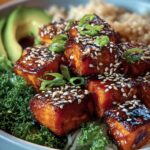 Miso Glazed Sweet Potato