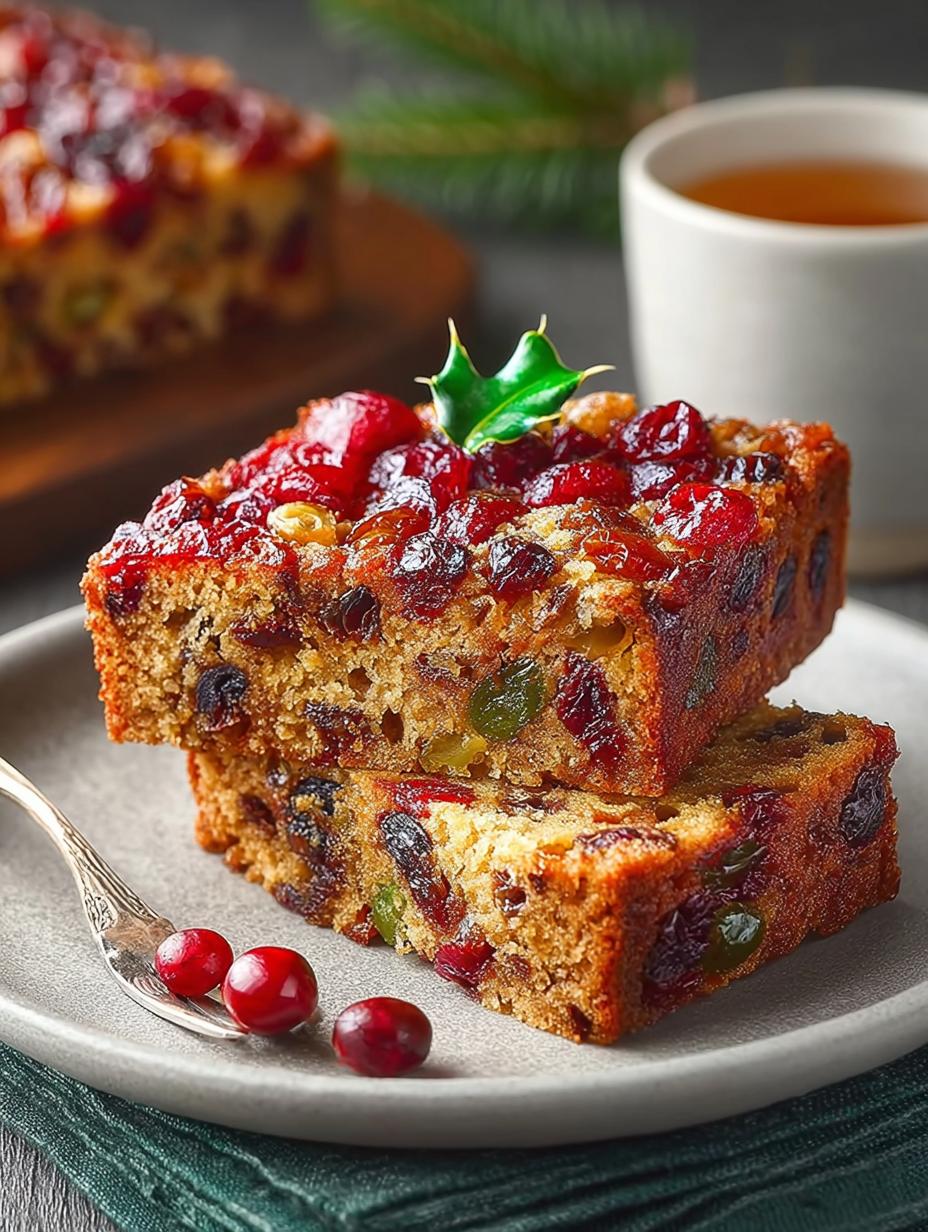Old Fashioned Fruit Cake: 12 Irresistible Nostalgic Bars - Old Fashioned Fruit Cake - additional detail