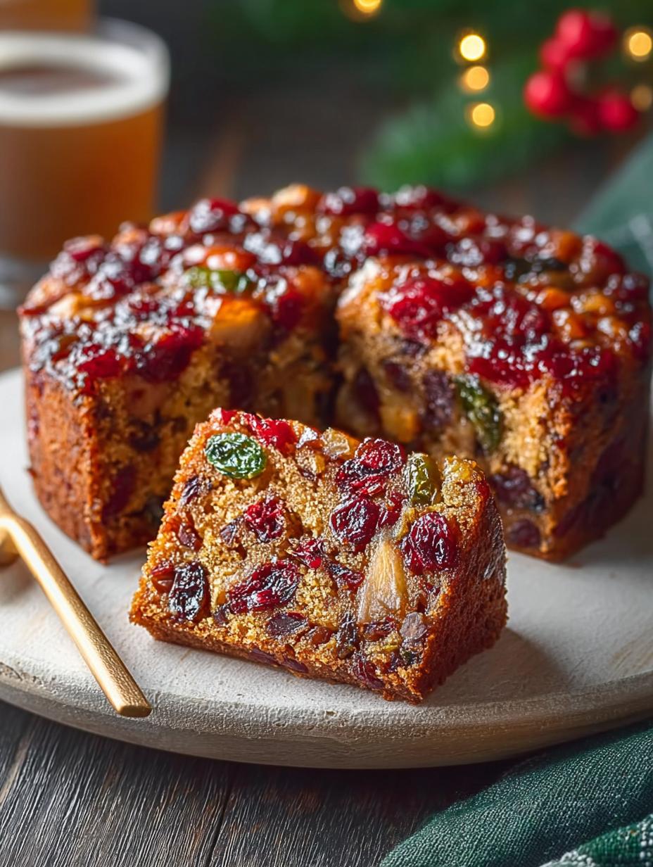 Old Fashioned Fruit Cake