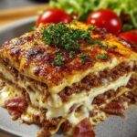 Parmesan Garlic Bacon Cheeseburger