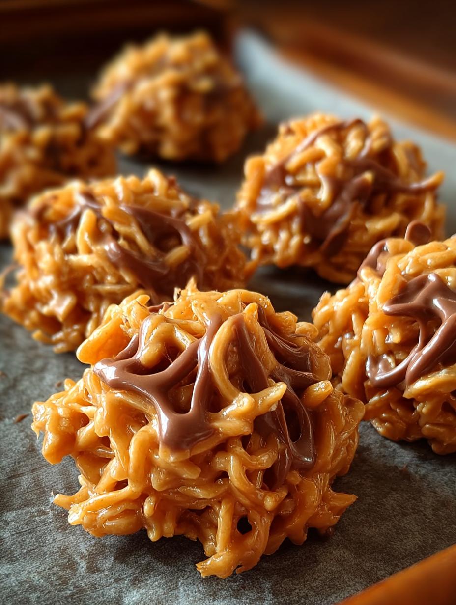 Peanut Butter Butterscotch Haystacks