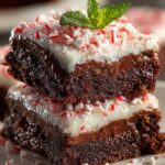Peppermint Brownies Festive Delight
