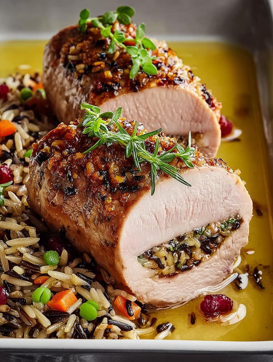 Pork Tenderloins with Wild