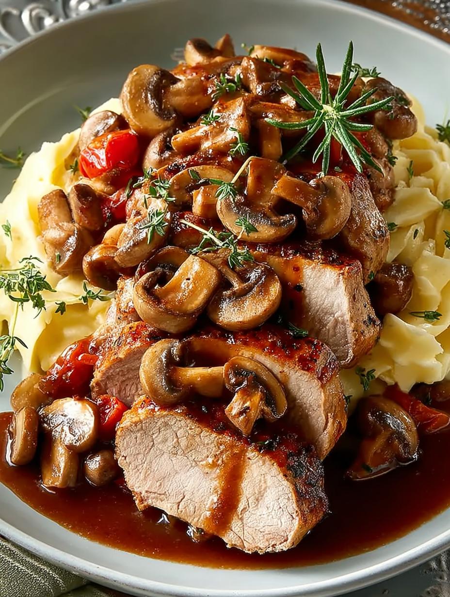 Pressure Cooker Mushroom Pork: 30-Minute Comfort Meal - Pressure Cooker Mushroom Pork - main visual representation