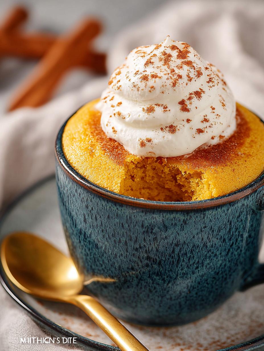 Protein Pumpkin Mug Cake: 5-Minute Delight - Protein Pumpkin Mug Cake - main visual representation