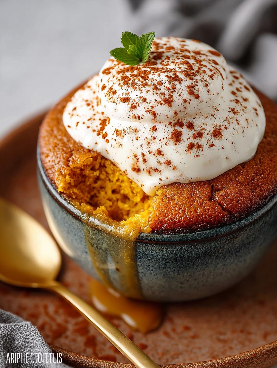Protein Pumpkin Mug Cake