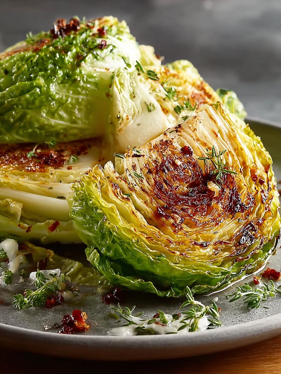 Roasted Cabbage: 5 Steps to Perfectly Charred Flavor - Roasted Cabbage - main visual representation