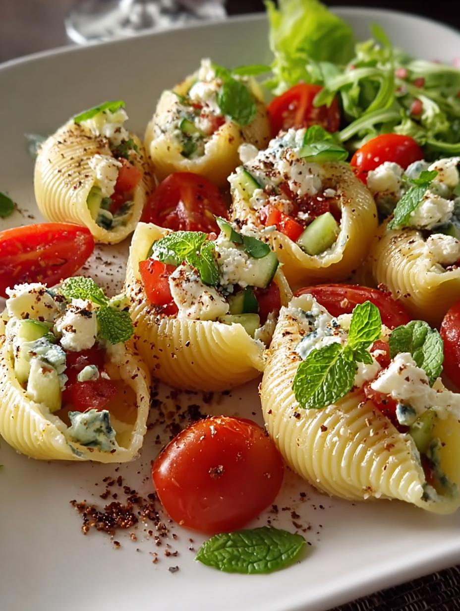 Delicious Salad Stuffed Shells for a Fresh Twist - Salad Stuffed Shells - additional detail