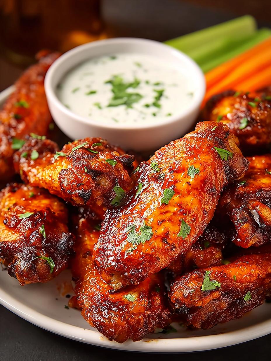 Irresistible Slow Cooker Buffalo Wings for Game Day - Slow Cooker Buffalo Wings - main visual representation