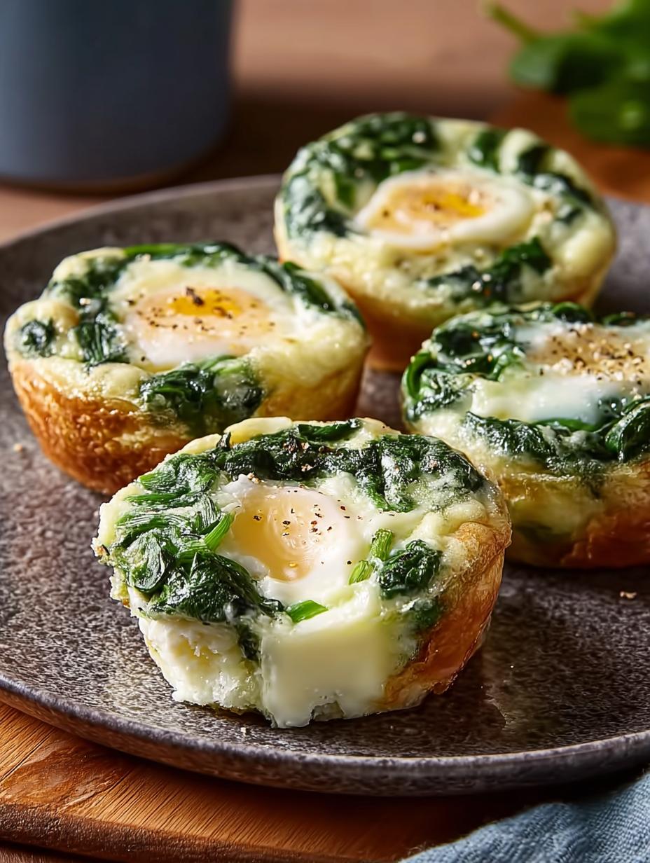 Spanakopita Egg Bites