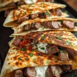 Steak Cheese Quesadillas Blackstone