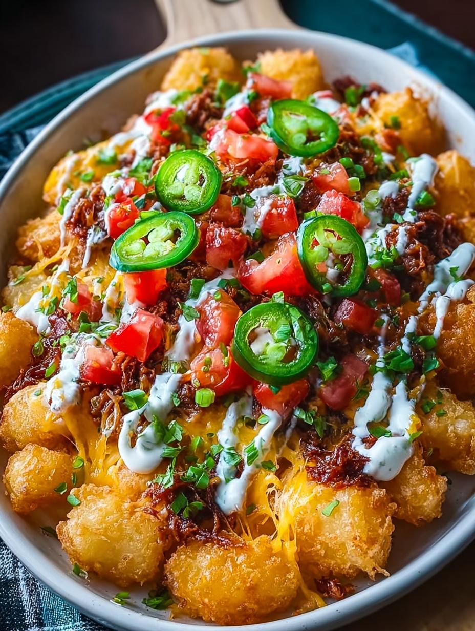 Irresistible Totchos: 8 Bold Tater Tot Nachos to Try - Totchos - additional detail