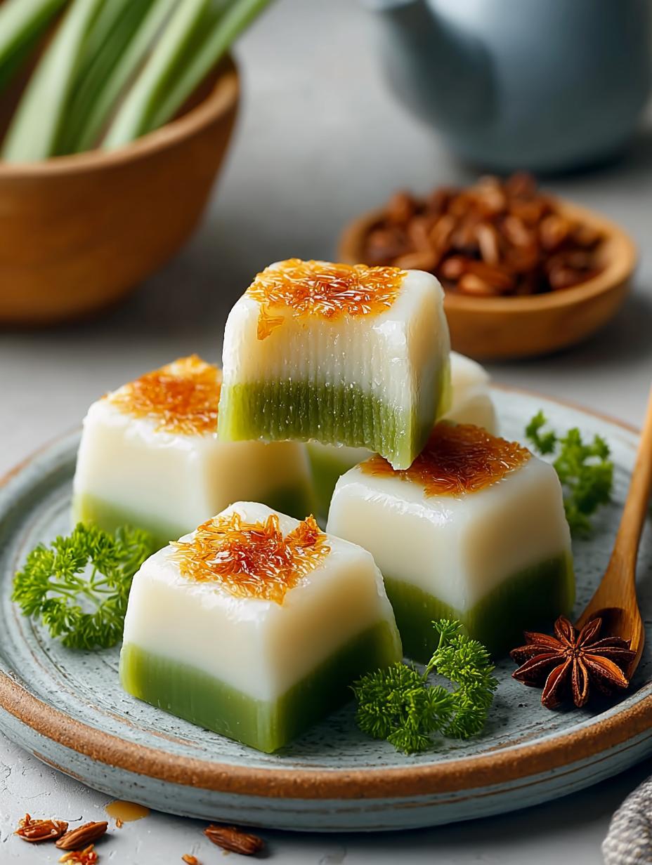 Vibrant Vietnamese Steamed Cakes: A Delightful Treat - Vietnamese Steamed Cakes - main visual representation