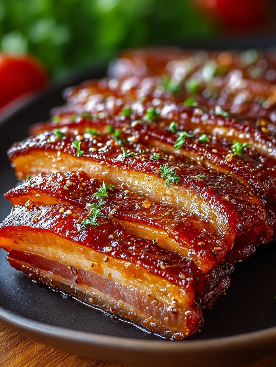 Air Fryer Bacon with