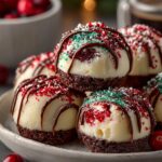 Bake Christmas Cheesecake Bites
