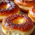 Baked Creme Brulee Donuts
