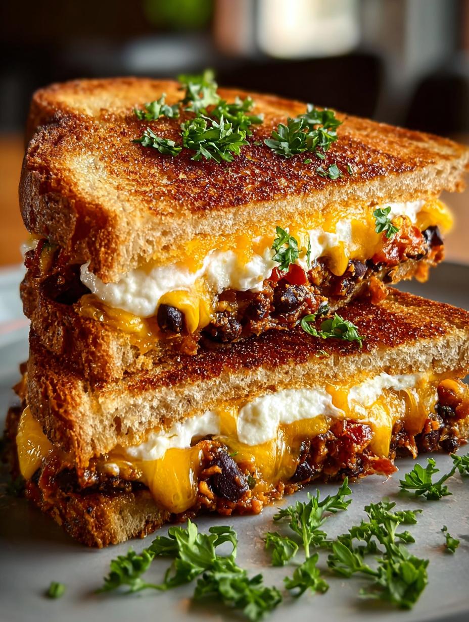 Black Bean Grilled Cheese: 5 Reasons to Love This Comfort Food - Black Bean Grilled Cheese - main visual representation