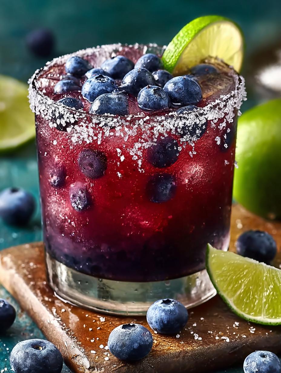 Blueberry Sriracha Margarita