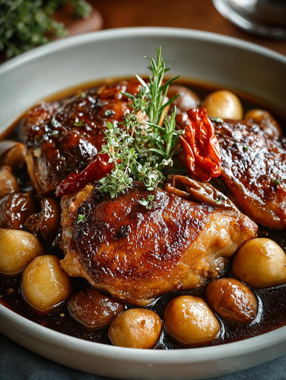 Savory Braised Chestnut Chicken Recipe Like Grandma Made - Braised Chestnut Chicken - additional detail