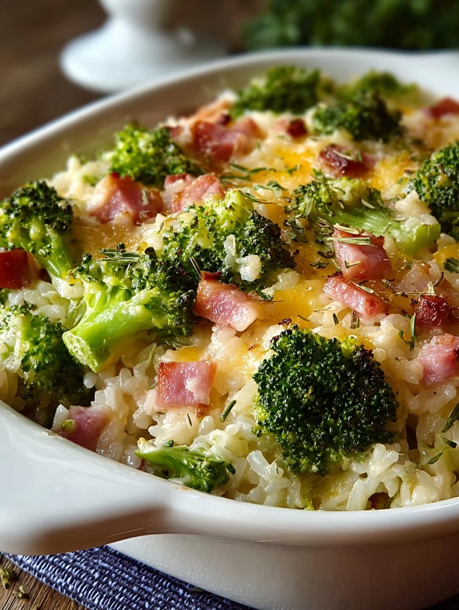Broccoli Ham Rice Bake: 6 Comforting Family-Friendly Recipes - Broccoli Ham Rice Bake - main visual representation