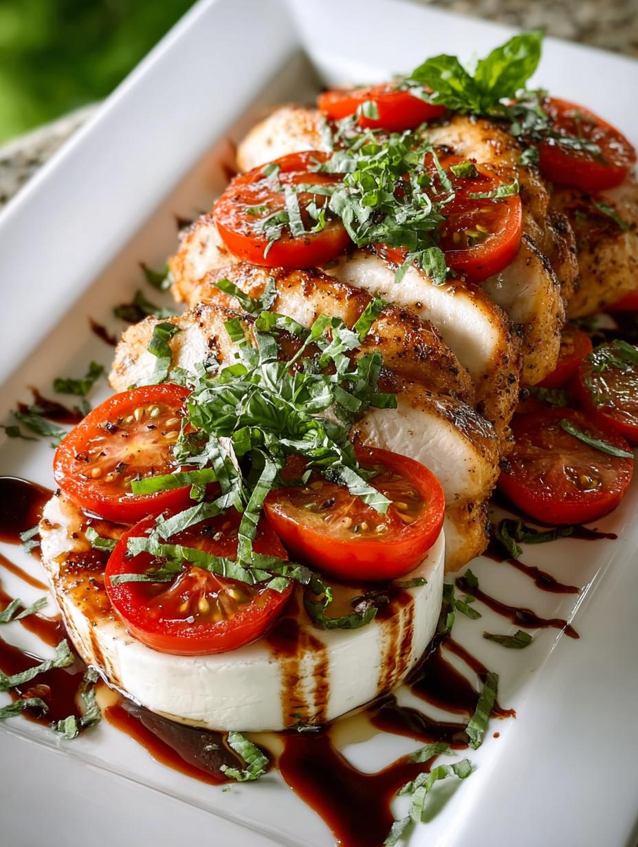 Delicious Caprese Chicken Italian Dish in 30 Minutes - Caprese Chicken Italian Dish - main visual representation